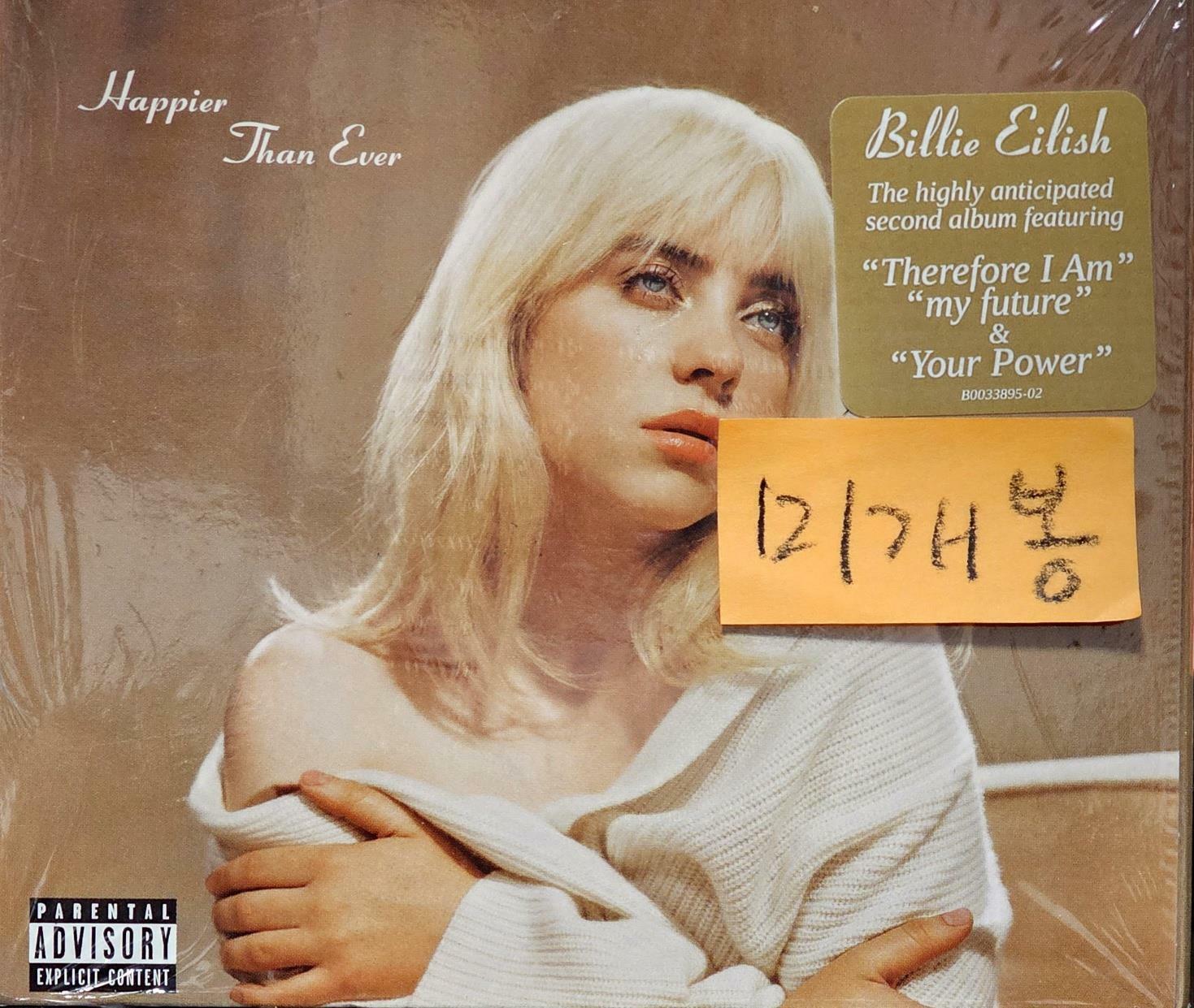 [중고] [수입] Billie Eilish - Happier Than Ever [Digipack]