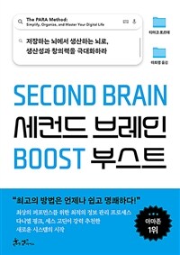 세컨드 브레인 부스트 :저장하는 뇌에서 생산하는 뇌로, 생산성과 창의력을 극대화하라 
