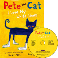 Pete the Cat I Love My White Shoes (Paperback + Hybrid CD) (Paperback + Hybrid CD) - My Little Library PS-66