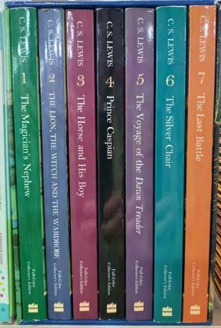 [중고] The Chronicles of Narnia Full-Color Box Set (Paperback 7권)