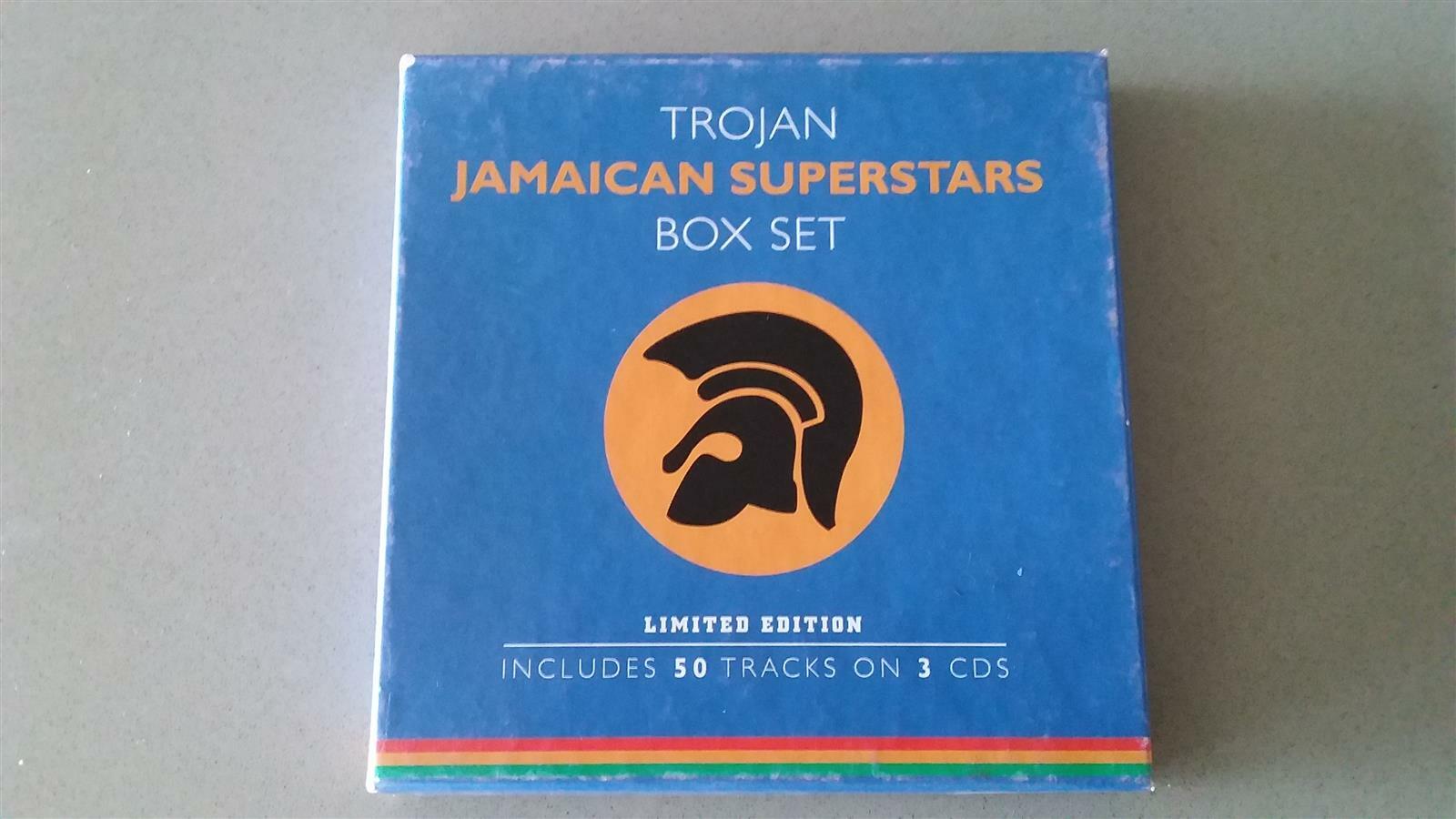 [중고] [영국반 한정판] Jamaican Superstars BOX SET (3CD/ Trojan )- George Isaacs, John Holt, Dennis Brown etc
