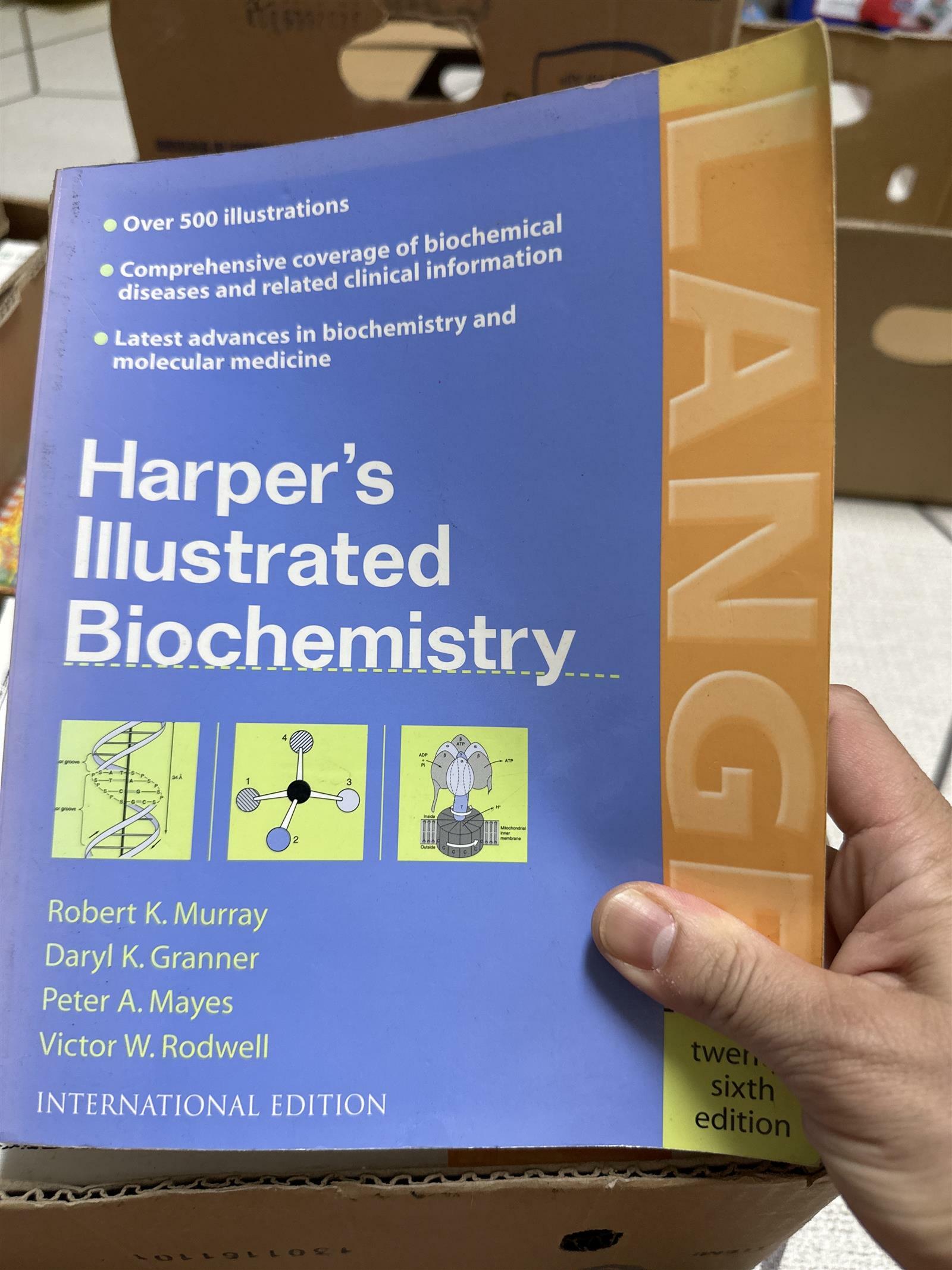 [중고] ISE HARPER‘S BIOCHEMISTRY, 26/E (Paperback)