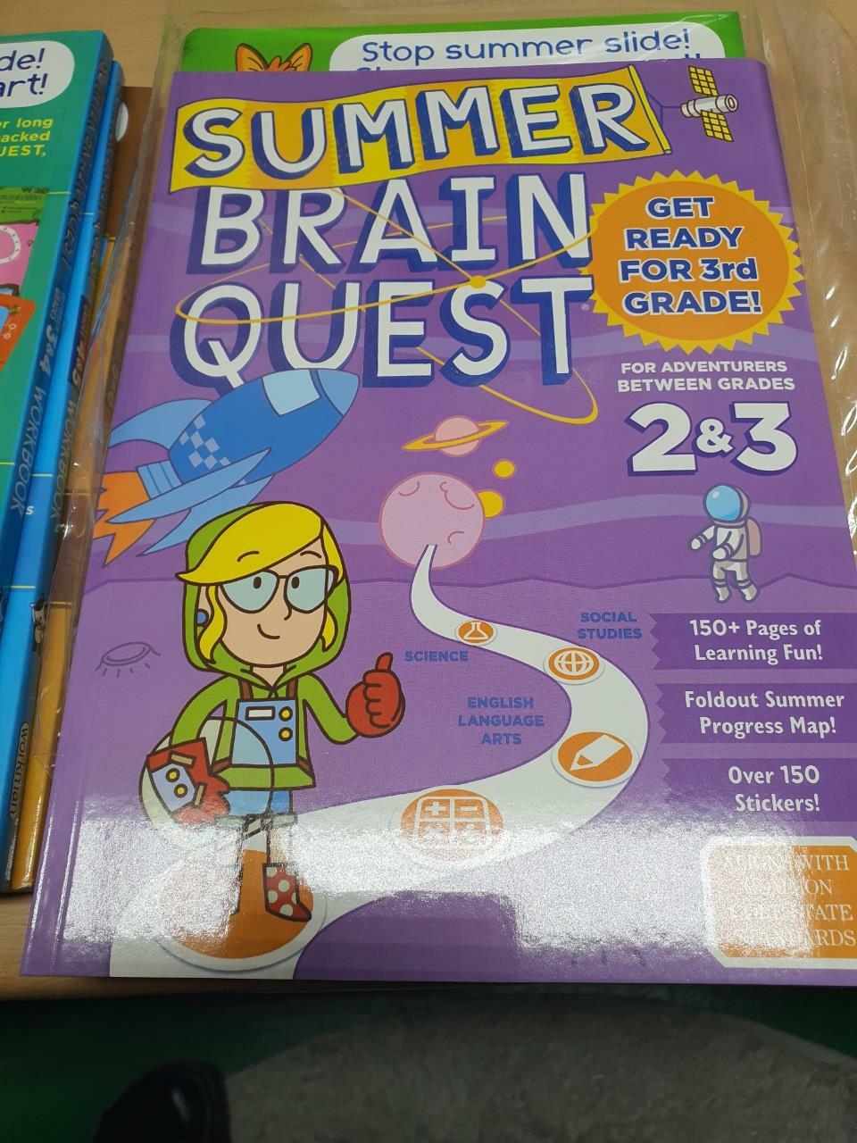 [중고] Summer Brain Quest: Between Grades 2 & 3 (Paperback)