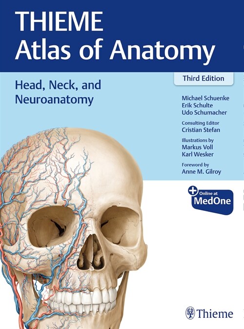 Head, Neck, and Neuroanatomy (THIEME Atlas of Anatomy) (eBook Code, 3rd)