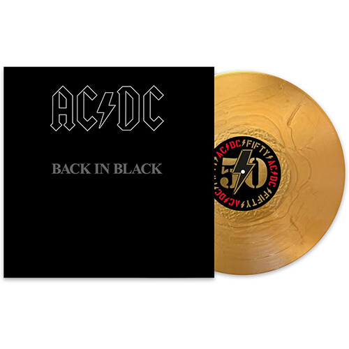 [수입] AC/DC - Back In Black [골드 컬러 LP]