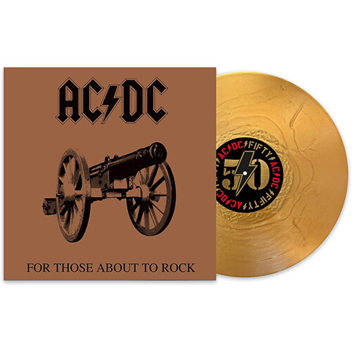 [수입] AC/DC - For Those About To Rock (We Salute You) [골드 컬러 LP]