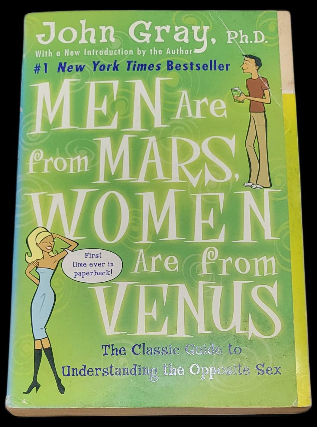 [중고] Men Are from Mars, Women Are from Venus: The Classic Guide to Understanding the Opposite Sex (Paperback)