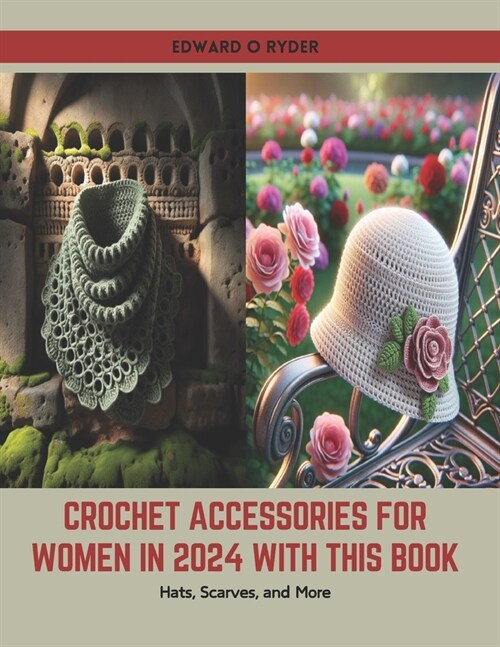 Crochet Accessories for Women in 2024 with this Book: Hats, Scarves, and More (Paperback)