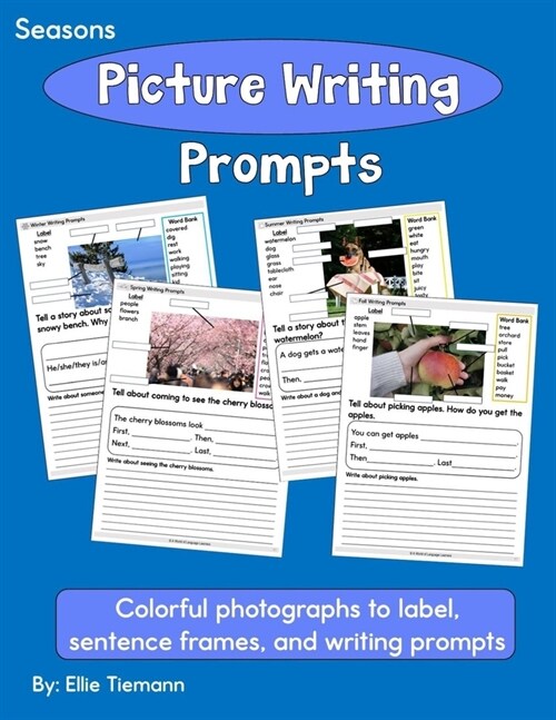 Writing Prompts for Kids: Season Pictures (Paperback)