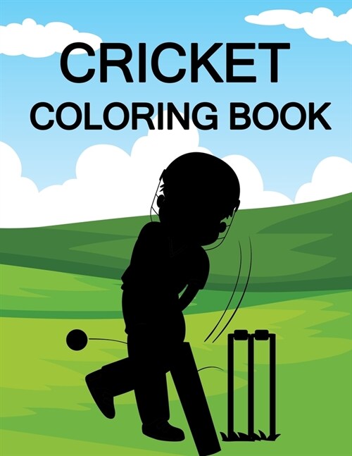 Cricket Coloring Book (Paperback)