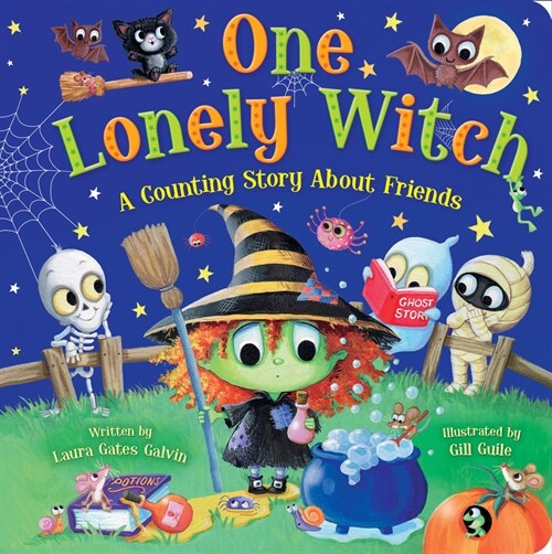 One Lonely Witch: A Halloween Counting Story (Board Books)