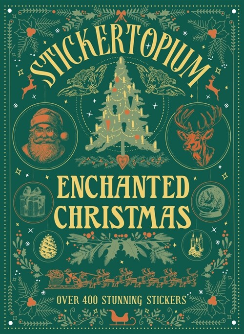 Stickertopium: Enchanted Christmas (Hardcover)