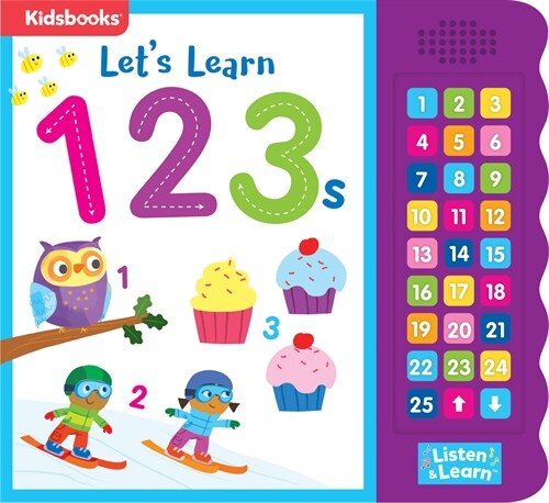 27-Button Sound Book Lets Learn 123s (Board Books)