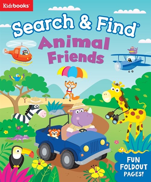 Search & Find with Gatefolds Animal Friends (Board Books)