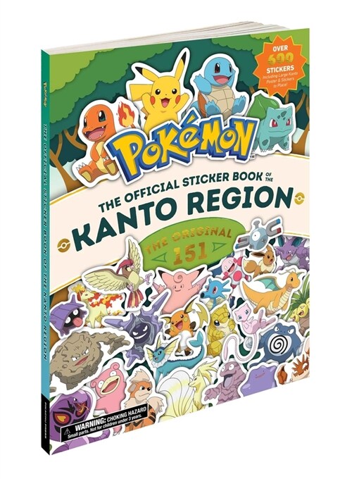 Pok?on the Official Sticker Book of the Kanto Region: The Original 151 (Paperback)
