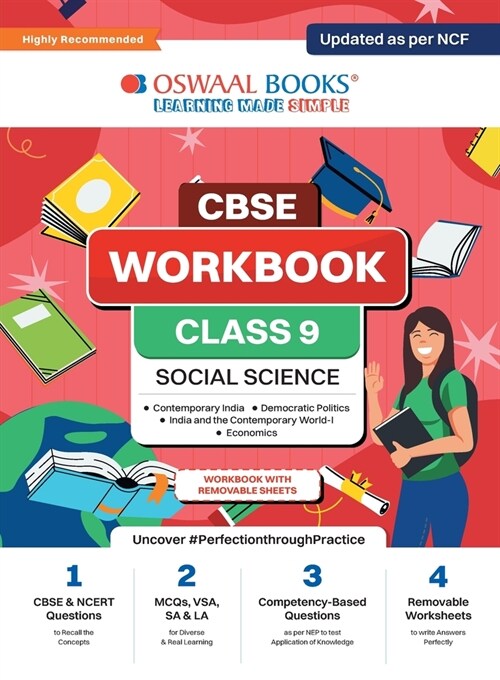 Oswaal CBSE Workbook Social Science Class 9 Updated as per NCF For better results For 2024 Exam (Paperback)