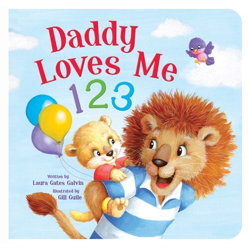 Daddy Loves Me 123 Mini (Board Books)