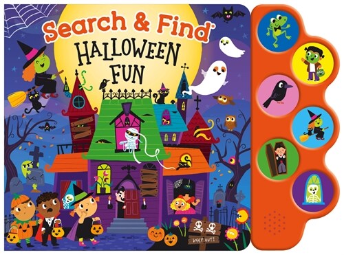 Search & Find: Halloween Fun (6-Button Sound Book) (Board Books)
