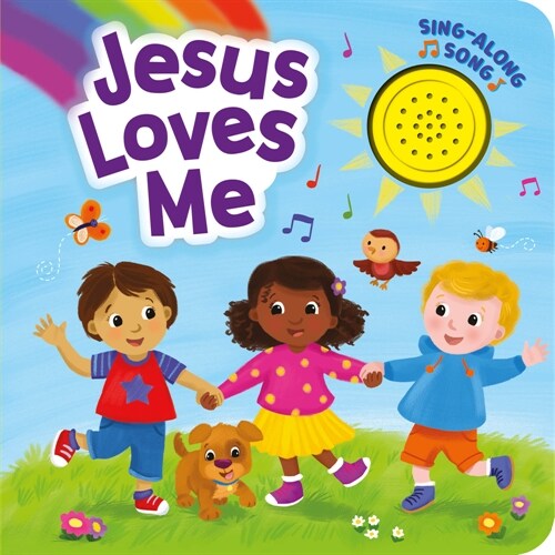 Jesus Loves Me (1-Button Sound Book) (Board Books)