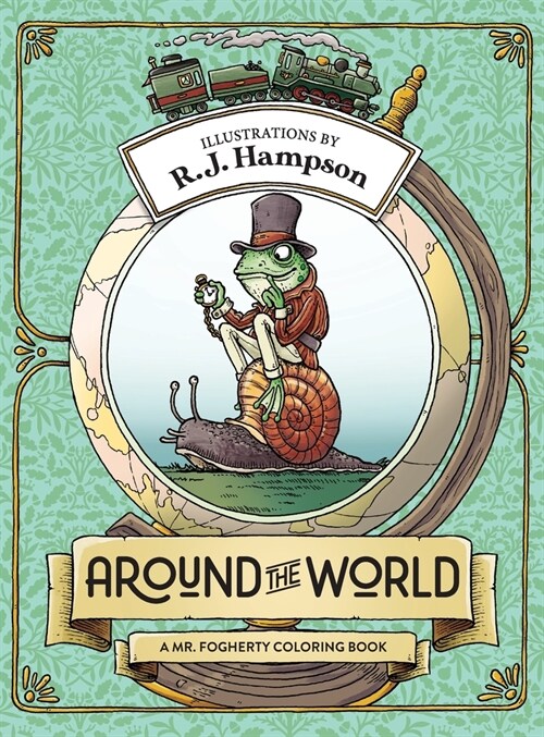 Around The World: A Mr. Fogherty Coloring Book (Hardcover)