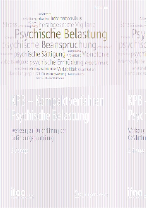 Kpb - Kompaktverfahren Psychische Belastung: Werkzeug Zur Durchf?rung Der Gef?rdungsbeurteilung (Paperback, 2, 2. Aufl. 2024)