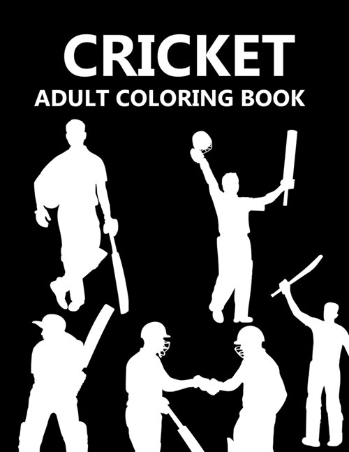 Cricket Adult Coloring Book (Paperback)