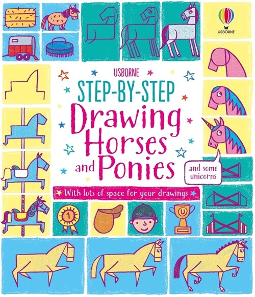 Step-By-Step Drawing Horses and Ponies (Paperback)