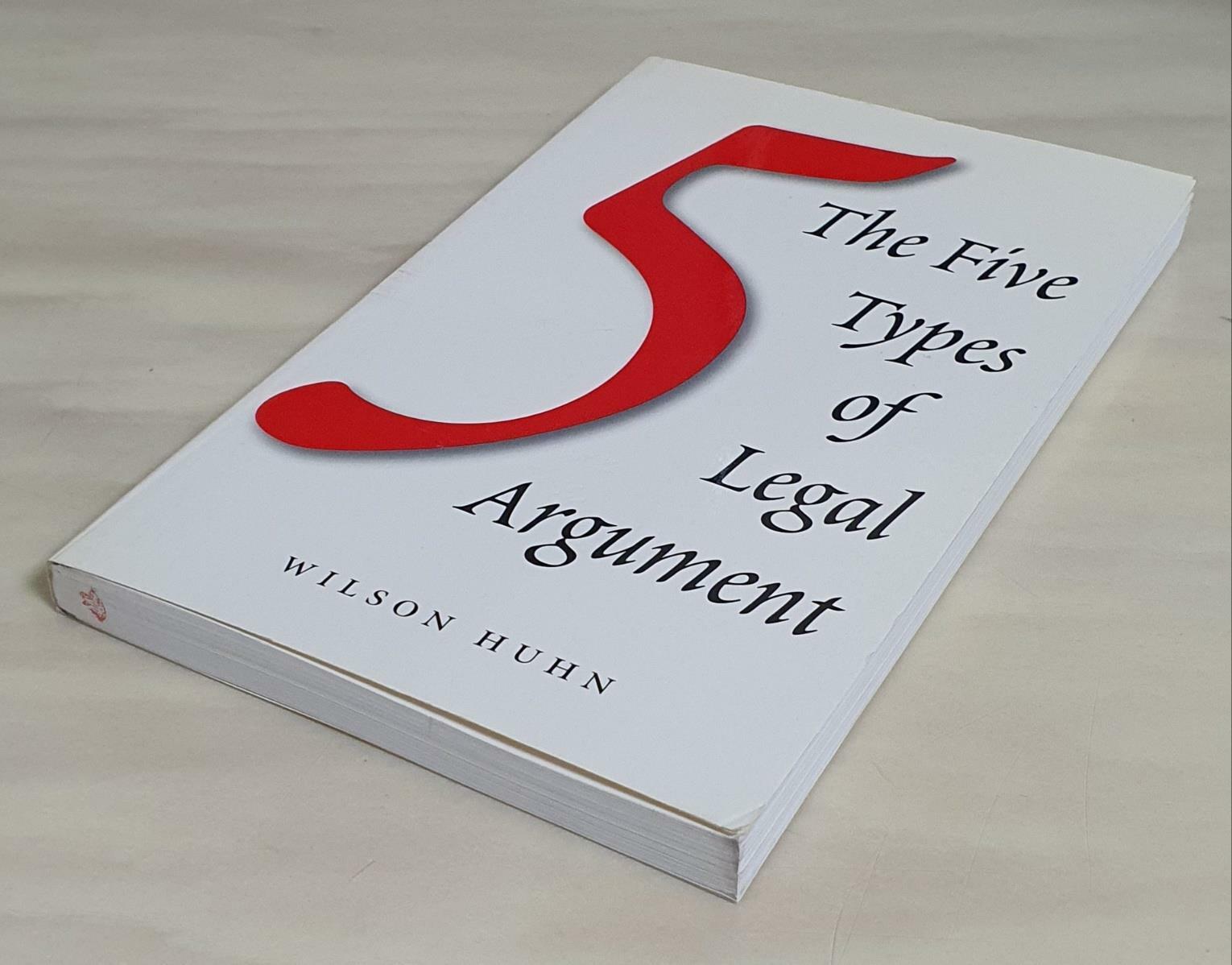 [중고] Five Types of Legal Arguments (Paperback)