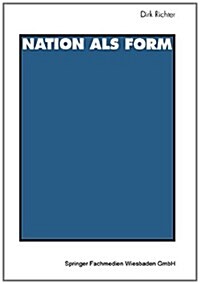 Nation Als Form (Paperback)