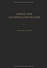 Abriss Der Dauermagnetkunde (Paperback, Softcover Repri)