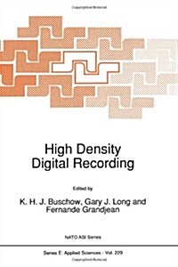 High Density Digital Recording (Paperback, Softcover Repri)