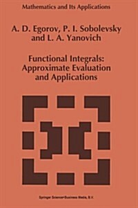 Functional Integrals: Approximate Evaluation and Applications (Paperback, Softcover Repri)