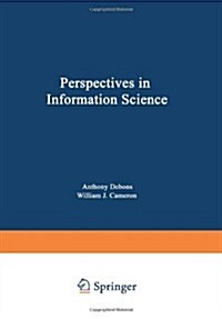 Perspectives in Information Science (Paperback, Softcover Repri)