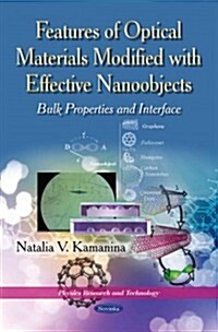 Features of the Optical Materials Modified with the Effective Nanoobjects (Paperback, UK)