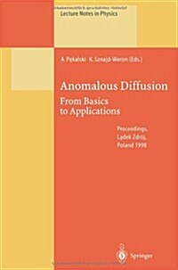 Anomalous Diffusion: From Basics to Applications (Paperback, Softcover Repri)