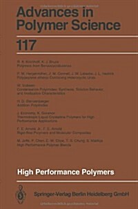 High Performance Polymers (Paperback, Softcover Repri)