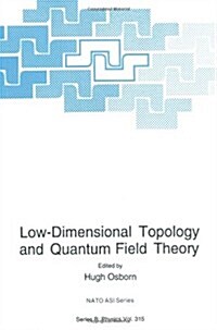 Low-Dimensional Topology and Quantum Field Theory (Paperback, Softcover Repri)