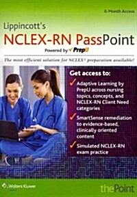 Lippincotts NCLEX-RN PassPoint Powered by PrepU Access Code (Pass Code, 1st)