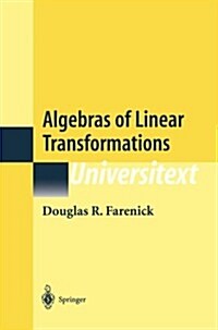 Algebras of Linear Transformations (Paperback, Softcover Repri)