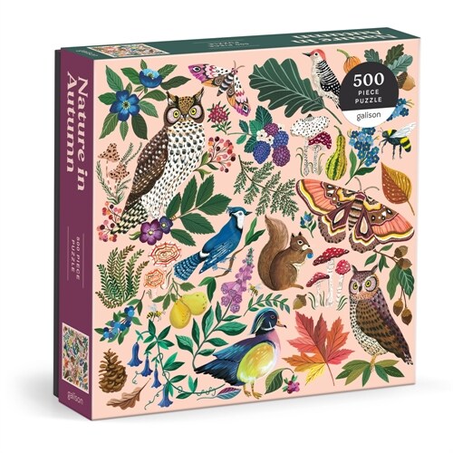 Nature in Autumn 500 Piece Puzzle (Jigsaw)