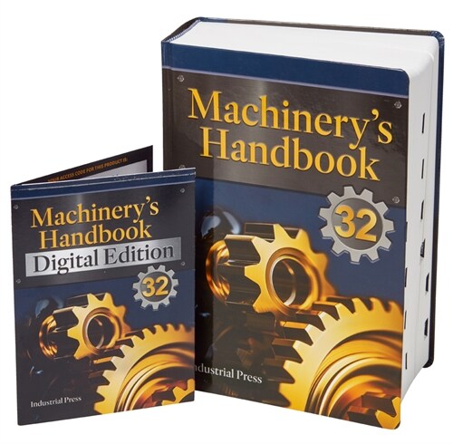 Machinerys Handbook & Digital Edition Combo: Large Print (Hardcover, 32, Thirty-Second)