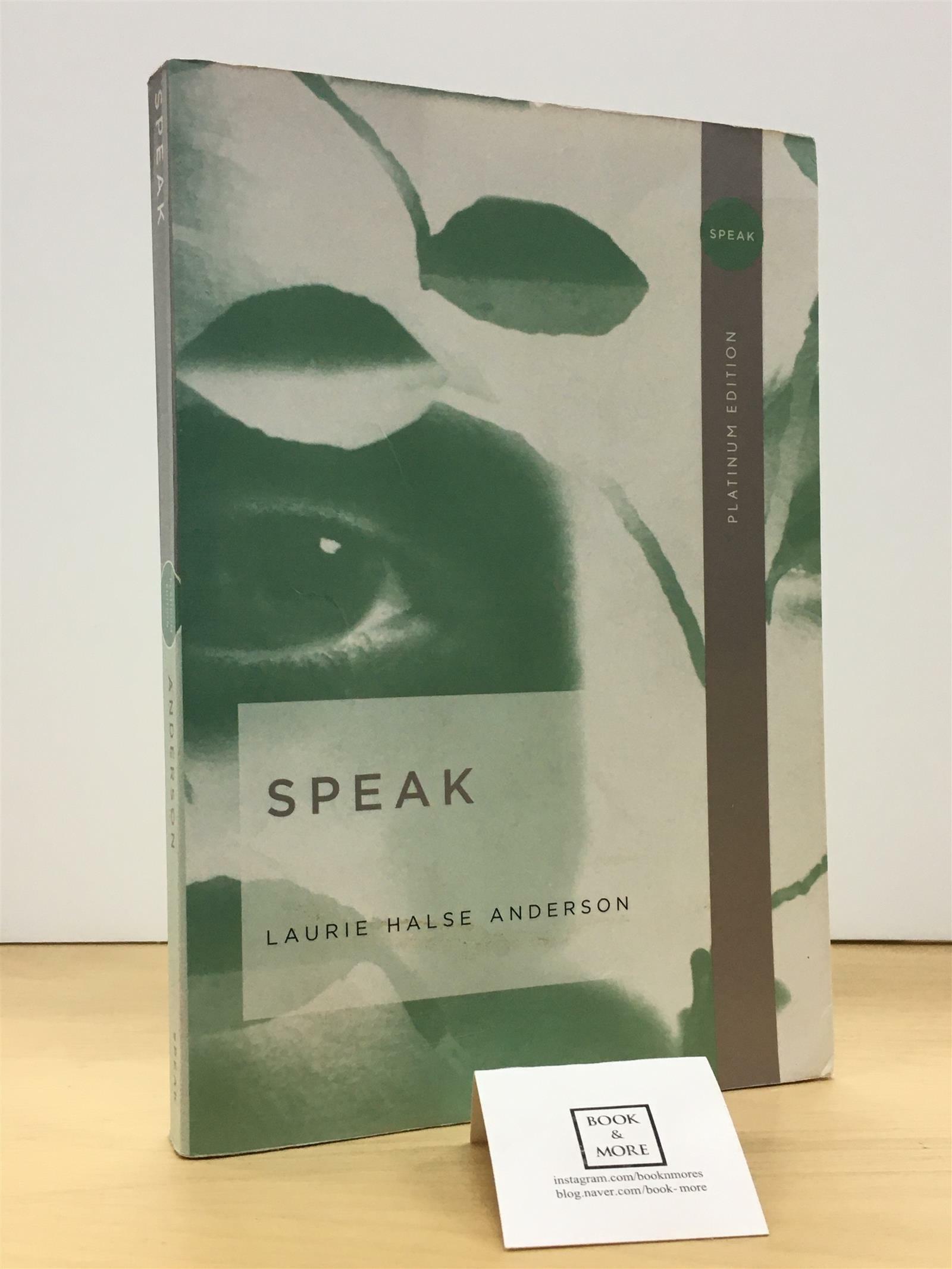 [중고] Speak (Paperback, Deckle Edge)