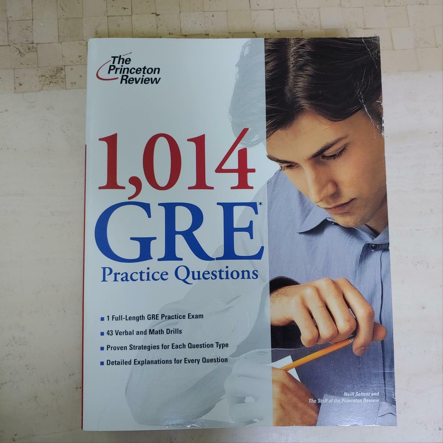 [중고] 1,014 GRE Practice Questions (Paperback)