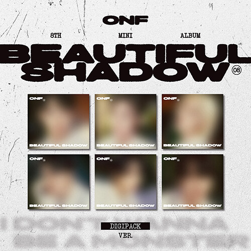 온앤오프 - 미니 8집 BEAUTIFUL SHADOW (DIGIPACK)[6종 중 랜덤발송]