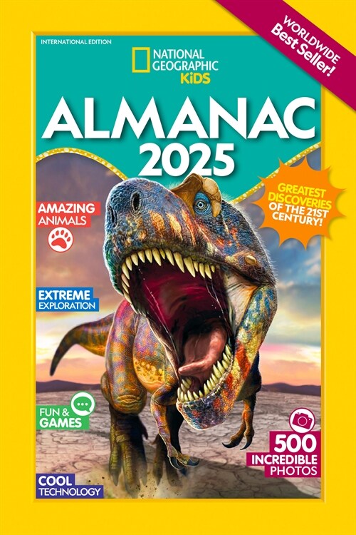 National Geographic Kids Almanac 2025 (International Edition) (Paperback)