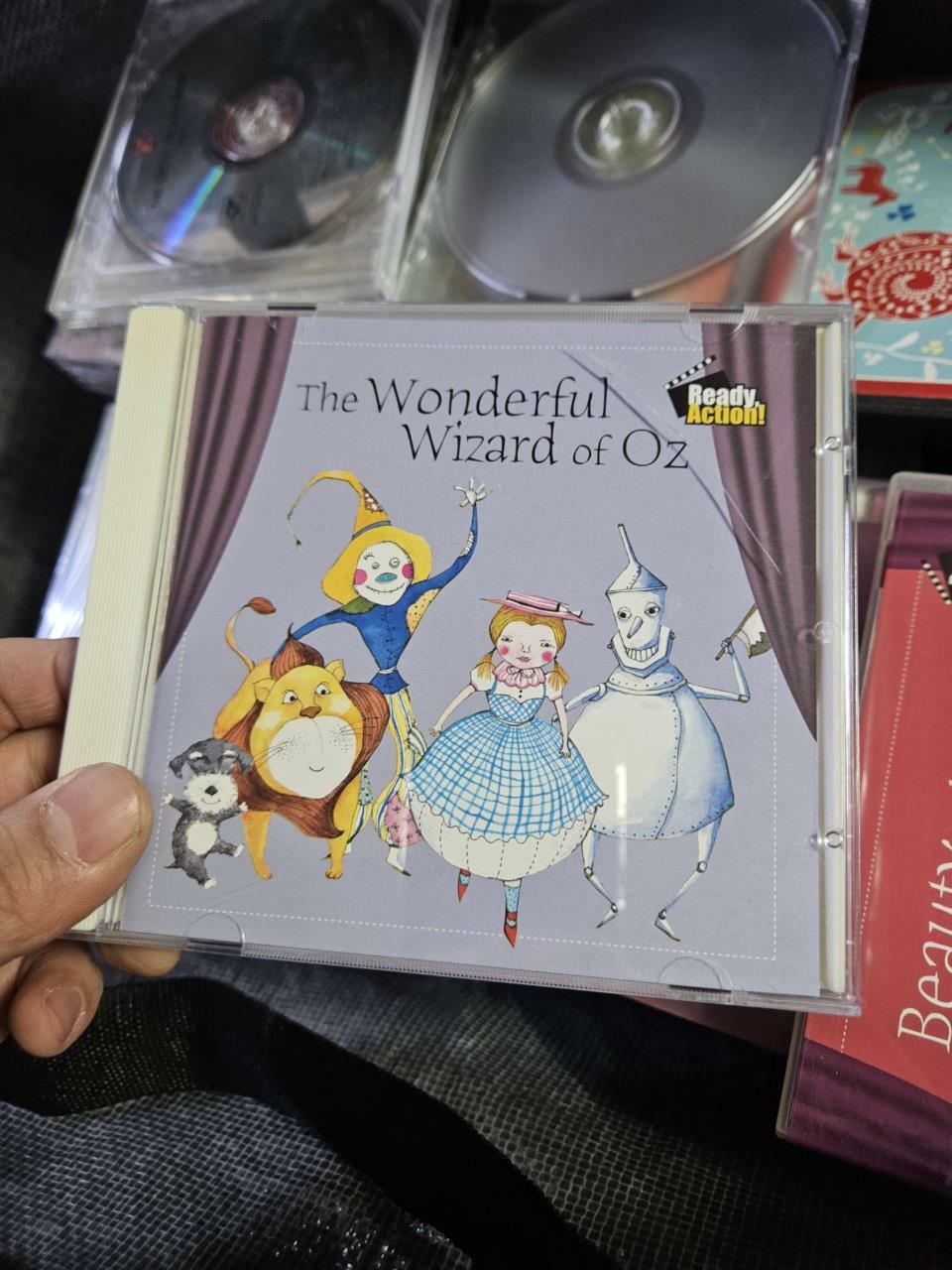 [중고] Ready Action 3 : The Wonderful Wizard of Oz (Audio CD)