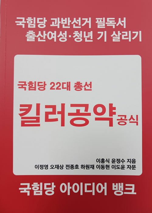 국힘당 22대 총선 킬러 공약 공식