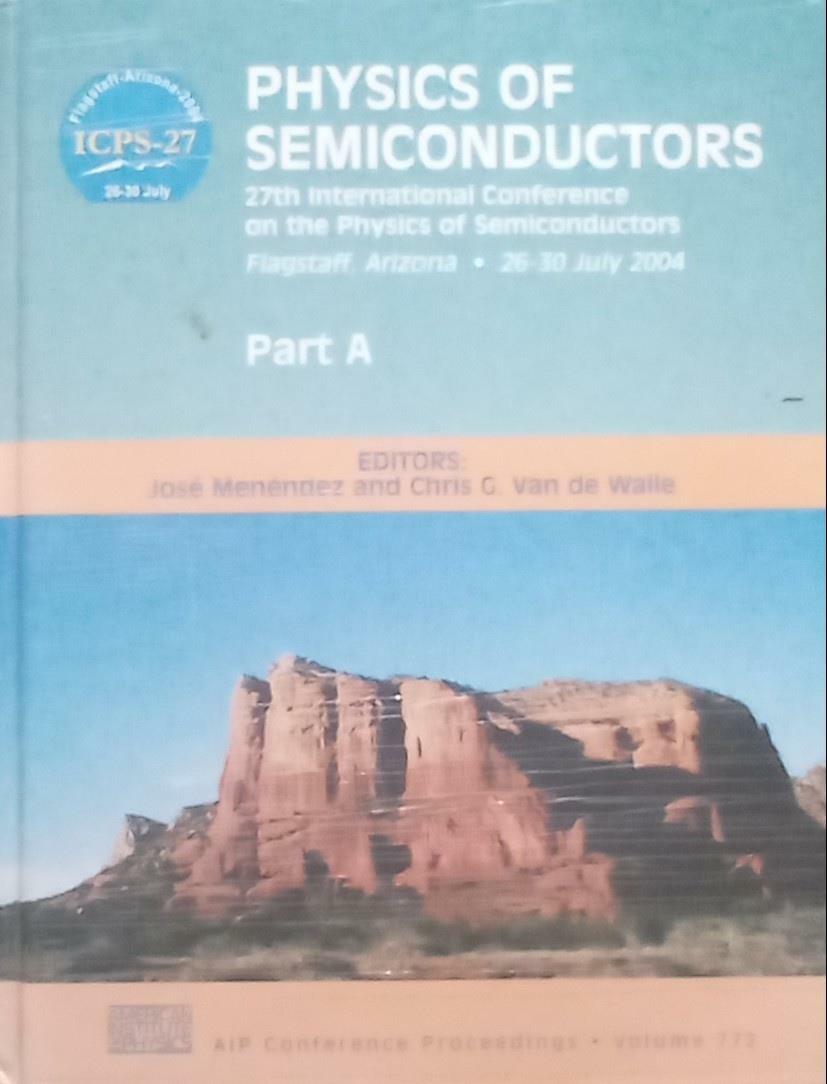 [중고] Physics of Semiconductors: 27th International Conference on the Physics of Semiconductors (Hardcover)