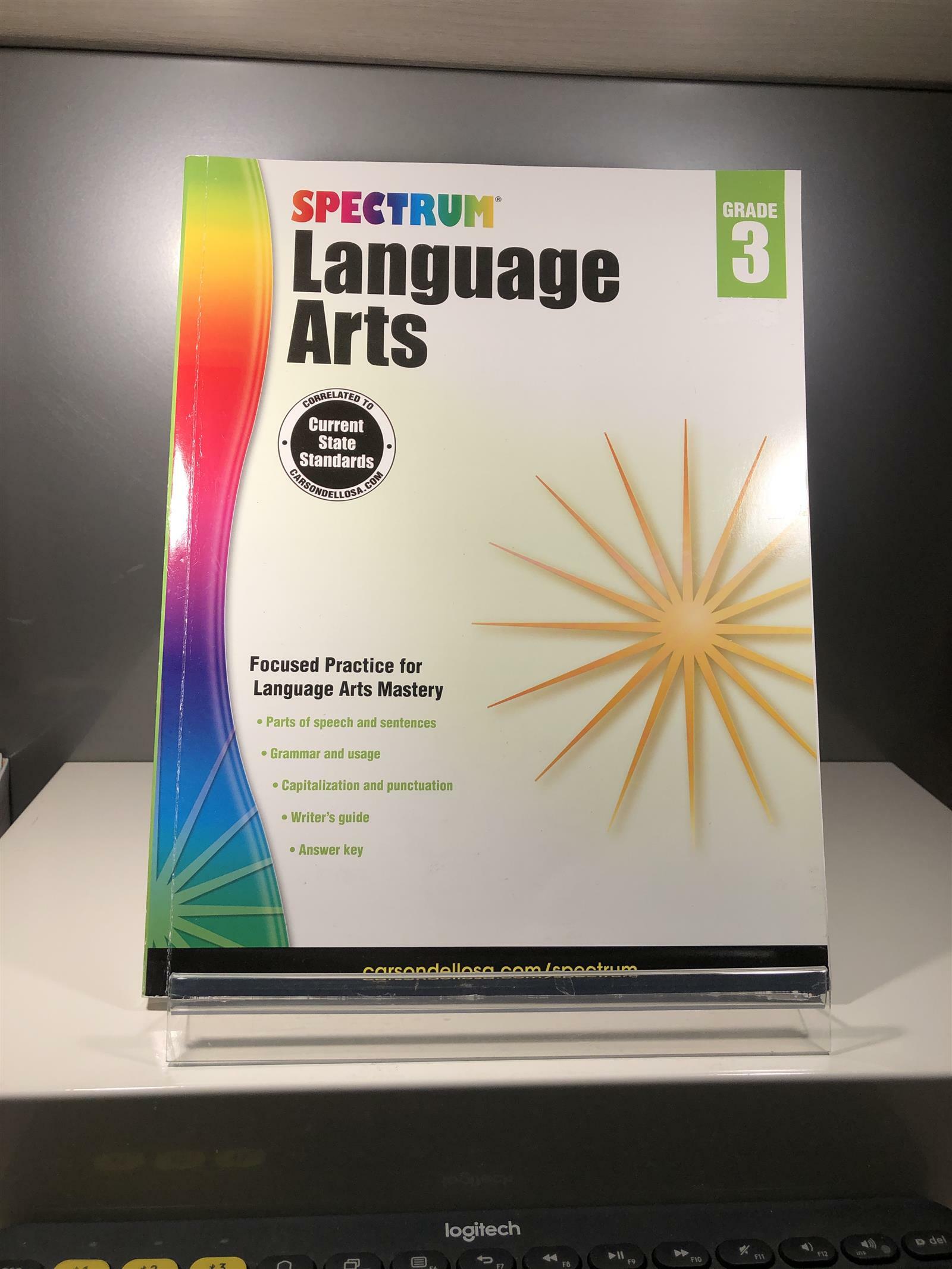 [중고] Spectrum Language Arts, Grade 3 (Paperback)