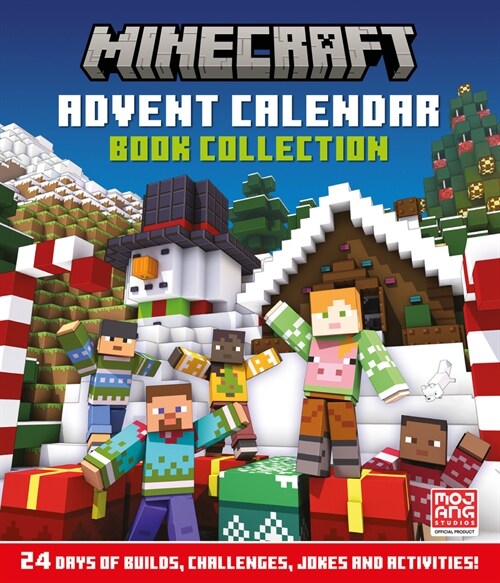Minecraft Advent Calendar: Book Collection : 24 Days of Builds, Challenges, Jokes and Activities! (Hardcover)